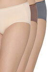 Wacoal Medium Rise Half Coverage Hipster Panty (Pack of 3) - Multicolor — thumbnail 1
